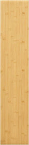 vidaXL - Wandschap - 100x20x4 cm - bamboe