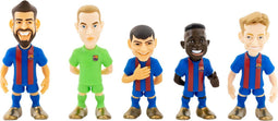 Figurenset Minix FC Barcelona - 5 Onderdelen - 7 cm (5 stuks)