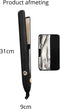 JC Stijltang - Keramische Coating - 8 Warmtestanden - Zwart/Goud