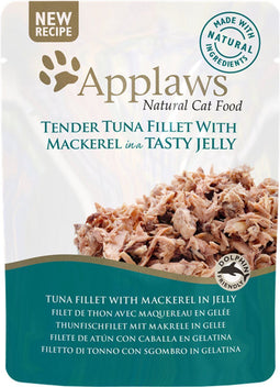 Applaws Cat PB tonijnfilet 16x70g - met makreel