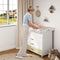 Woltu Verschoningsmat voor Baby's - Wit MDF - 80 x 75 x 10 cm - Geschikt voor Commode met Diepte