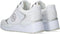 GUESS Tesha - Lage sneakers - Crocoprint - Wit - Maat 37