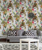 DUTCH WALLCOVERINGS Behang aap zilverkleurig