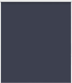 vidaXL - Rolgordijn - verduisterend - 140x130 - cm - stofbreedte - 136,6 - cm - blauw