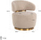 Richmond Draaistoel Maxime sand furry (Himalaya 902 sand furry)