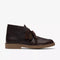 CLARKS Desert Bt Evo - Dames Veterschoenen - Suède - Zwart