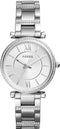 Fossil ES4341 - Dameshorloge 35 mm - Quartz - Zilverkleurig