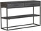 StarFurn Sidetable New York Mangohout Zwart 2 Lades