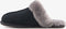 UGG W Scuffette II - Dames Sloffen - Suède/Wol - Zwart/Grijs - Maat 37