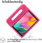 iMoshion Tablet Hoes Kinderen Geschikt voor Samsung Galaxy Tab A 10.1 (2019) - iMoshion Kidsproof Backcover met handvat - Roze