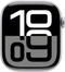 Apple Watch Series 10 - 46mm - Aluminium - Zilver - GPS + Cellular