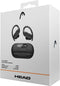 Head HDTW03 - Draadloze oorhaak headset - Bluetooth 5.3 Gesprekken/Muziek/Sport Zwart