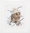 Thea Gouverneur - Borduurpakket met telpatroon - 743A - Voorgesorteerde DMC Garens - Whoo..Whoo..It's Winter - Aida - 31 cm x 30 cm - DIY Kit
