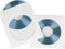 Hama CD/DVD sleeves papier wit 50-pack