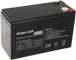 Green Cell AGM04 - Accu VRLA/AGM - 12V 7Ah - 5 jaar levensduur (1x)