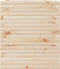 vidaXL - Plantenbak - 60x60x68,5 - cm - massief - grenenhout