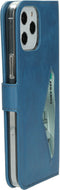 Mobiparts iPhone 12 Pro Max - Flip cover - Ruimte voor pasjes - Steel Blue