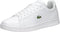Lacoste Carnaby Pro - Lage Sneakers - Vlekken op rechter schoen - Wit - Maat 40