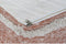 Kussen DKD Home Decor Voor op de grond Oranje Polyester Katoen Franjes (40 x 40 x 40 cm)