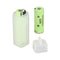 Storage box for a 18650 lithium-ion battery, flexibly expandable, with handle