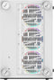 Xigmatek Aquarius Plus v2 - Mid-tower PC-behuizing - 7x120mm LED ARGB - Wit