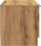 vidaXL - Tv-meubelen - 2 - st - 80x35x36,5 - cm - bewerkt - hout - artisanaal - eiken