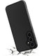 Vivanco Frosted - Backcover - Krasbestendig - Transparant (Galaxy S23 FE)