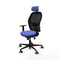 Jorquera Piqueras y Crespo 1D036G2 - Bureaustoel met hoofdsteun - Verstelbare hoogte - Licht Blauw