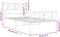vidaXL - Bedframe - met - hoofd- - en - voeteneinde - metaal - zwart - 75x190 - cm