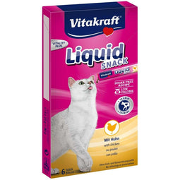 Snack for Cats Vitakraft Liquid Snack Chicken Kip Varken 90 g