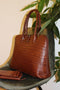 Berba Laptoptas / Werktas / Aktetas Dames - Laguna - 15 inch - Leer - Cognac
