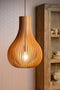 Lucide BODO - Hanglamp - Ø 38 cm - 1xE27 - Dimbaar - Licht hout