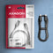 Axagon BUCM2-CM10AB - USB-C naar USB-C kabel - 1 m PD 240 W 5 A - Zwart