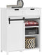 Moderne keukenkast - dressoir met schuifdeur - dressoir - buffet - verstelbare planken - elegant zwa