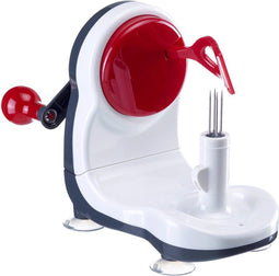Westmark Appelschilmachine, kunststof/roestvrij staal, Loop, wit/donkergrijs/rood, 97082260