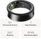 Focus® S2 Smart Ring - AI Coach - Hartslag - Menstruatiecyclus - Slaap Monitor - Zwart - Maat 9