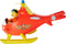Simba - Brandweerman Sam Wallaby met Tom Thomas Figuur - Helikopter - Speelgoedvoertuig - vanaf 3 jaar