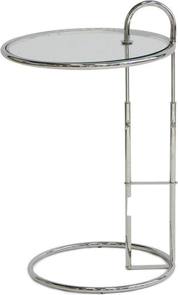 Riviera Maison Bijzettafel - Bonham Extendable End Table - Zilver