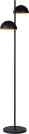 Atmooz - Vloerlamp Balade - Staande Lamp - Stalamp - Zwart / Goud - Metaal - Hoogte : 162cm