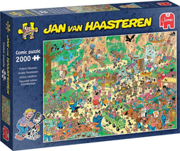 Jan van Haasteren - Vrolijke Fladderaars - Legpuzzel 2000 stukjes - Meerkleurig
