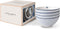 Laura Ashley Blueprint Collectables Kommen set van 4 - Schaaltjes - Ø16cm - Candy Stripe
