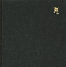 Ryam - Kantooragenda - 12 mnd - 6-Talig - 170 x 170 mm - Zwart