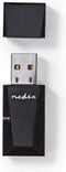 Nedis WSNWM300BK - Wi-Fi-minidongel - 300Mbps - Zwart