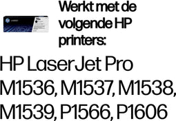 HP 78A (CE278A) - Toner - Origineel - Zwart (ca. 2.100 pagina's)