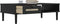 vidaXL - Salontafel - SENJA - 100x55x33 - cm - rattan-look - massief - hout - zwart