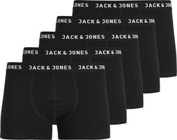 JACK&JONES JACHUEY TRUNKS - Heren Onderbroek - 5-pack zwart (5 stuks)