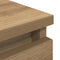 vidaXL - Tv-meubel - 60x35x54 - cm - bewerkt - hout - artisanaal - eikenkleur