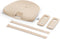 Urban Iki - Stylingset Achterzitje - Zachte schouder paddings en kussen - Beige