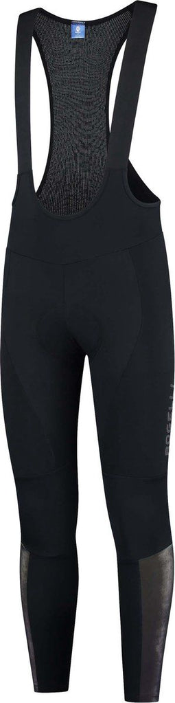 Rogelli Essential HI VIS - Lange Fietsbroek - Reflectie - Zwart - Maat L