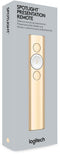 Logitech Spotlight - Presentatieapparaat - 30 meter bereik - Goud